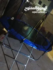  13 ترامبولين نطيطيه عالي الجوده بيحمل وزن عالي حديد قوي ومتين لتجهيز مناطق الألعاب والترفيه بمقاسات