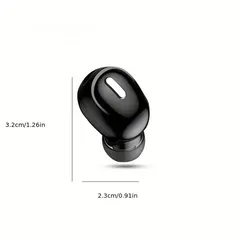  3 Single Ear Mini Ultra Small In-Ear Wireless Headset