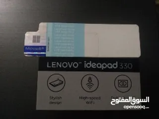  1 Lenovo ideapad 330 مستعمل للبدل على اشي احسن