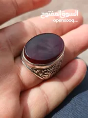  1 خاتم فضة 925