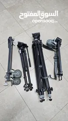  2 عدة تصوير فيديو مستعملة بحالة ممتازة و بسعر مغري