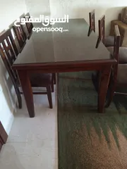  1 طاولة سفرة زان تفصيل