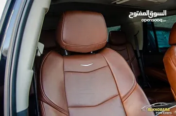  18 Cadilac Escalade 2019  السيارة وارد و كفالة الشركة