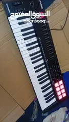  7 midi keyboard m audio oxygen 49 mkv اورج      usb with converter to usb cميدي