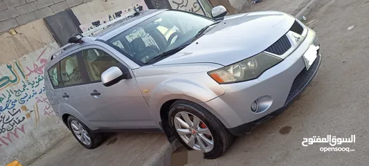  5 Mitsubishi outlander 2008 متسوبيشي اوتلاندر 2008 مسيوبيشي توت لاندر