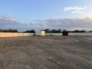  4 أرض مسوره تجاري مخازن 5130 م2 للإستثمار او الإيجار A commercial & stores land fo rent or investment