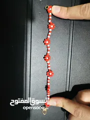  6 أساور خرز من عند رزان