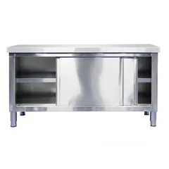  2 Stainless Steel kitchen Base cabinet , Restaurant base cabinet,  Standard material 304 AISI