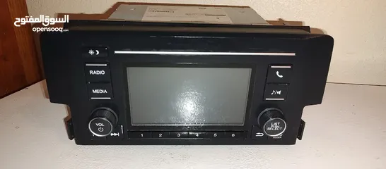  3 Original stock honda Civic 2019 radio/stereo system