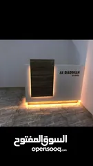  21 كاونتر استقبال مميز / ريسبشن مع لوغو من تصميمك فقط 85د شامل التوصيل والتركيب عمان زرقاء