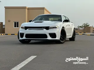  3 دودج تشارجر v8 5.7 2018 كت وايد بدي بحالة ممتازة جدا