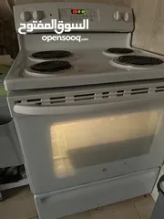  7 Electric stove and oven