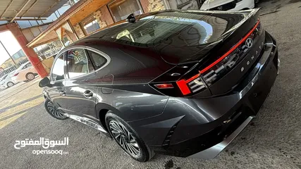  16 هونداي سوناتا 2024 السعر بدون جمرك ممشى قليل جدا 750 مايل فقط لأصحاب الإعفاءات العمومي