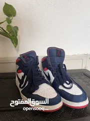 3 Nike Jordan 1 Mid USA Red/White/Blue Men's copy1