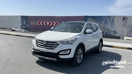  3 Hyundai Santa Fe 2.4L AWD Top 2016 GCC