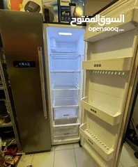  2 Sharp refrigerator freezer