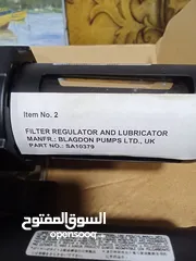  4 DOUBLP FILTER COPPRESSOR REGULATOR AND LUBRICATOR