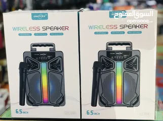  2 Brand new wireless speaker for sale very good sound quality offer price with free home delivery