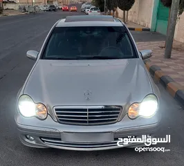  4 مرسيدس c200 موديل 2004