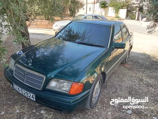  2 مرسيدس C180 موديل 1995 للبيع .