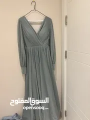  2 فستان سهرة قياس 42 شبه جديد