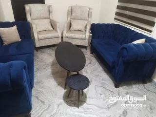  4 طقم كنب للبيع بحاله جيده