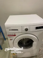  4 غسالة كينوود  6k بحالة جيدة