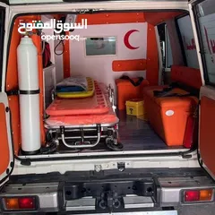  8 تجهيز سيارات إسعاف