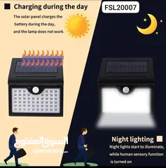  1 أضواء الشمسية لتزيين الحديقة   درجة مقاومة للماء IP65 لجميع الأحوال الجوية  فائقة السطوع مع مصابيح L