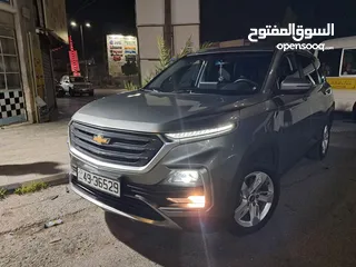  27 شفروليت كابتيفا موديل 2022 للبيع 7 مقاعد  بحاله الوكاله