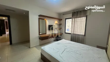  3 في أرقى مناطق الدوار الرابع شقة أرضيه مفروشة 100م بتشطيبات مميزة / ref 9524