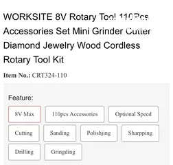  8 Cordless Rotary Tool