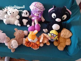  14 العاب اطفال بحاله جيده جدا البيع  مستعمل تقريبا 65 لعبه