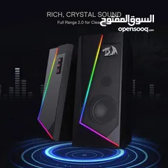  6 سماعات سبيكر ريدراجون Redragon ANVIL GS520 RGB Desktop Speakers