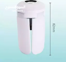  6 لمبه اضائه RGB و سماعات سماعة بلوتوث شكل مروحه لمبة اضائه تحكم ريموت و بلوتوث مقاس 40 سم