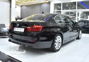  5 BMW 523i ( 2011 Model ) in Black Color GCC Specs