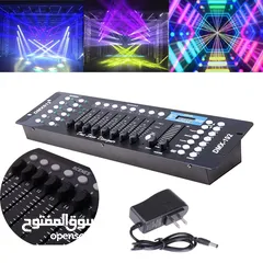 6 مكسر اضاءة 512 Stage DJ Light Controller Lighting,disco Mixer controller
