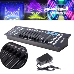  6 مكسر اضاءة 512 Stage DJ Light Controller Lighting,disco Mixer controller