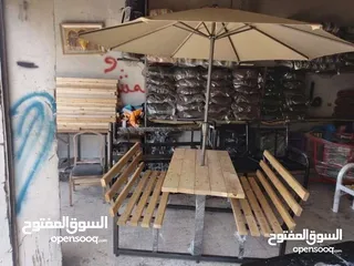  4 جلسات خارجية و مقاعد