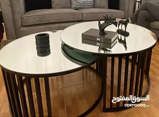  24 طاولات سفرة  طاولات وسط  طاولات سيرفس  مداخل