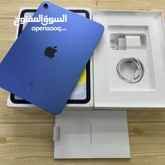  1 ايباد جيل العاشر شبه جديد استخدم اقل من يوم  Ipad gen 10 same as new 100% clean