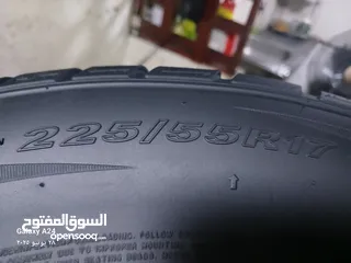  10 القياس 17 55 225 من اعلا المواصفات بالاطارات العالميه نكسين اوروبي بحت دبل قومه دبل ستيل