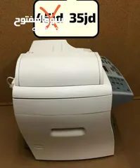  4 طابعة ليزر أسود مع تصوير ونظام فيدر لسرعة النسخ Lexmark X215 MFP