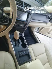  4 تويوتا كامري هايبرد موديل 2015 فحص كامل أعلى صنف بالاضافات XLE بحالة الوكالة.