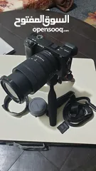  18 Sony a6400 mirrorless camera with 18-135mm f/3.5-5.6 Lens with EXTRAS