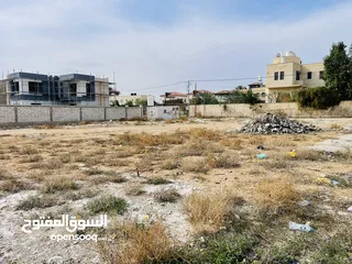  3 قطعة ارض مساحة 966 متر في اريحا شارع عمان للبيع