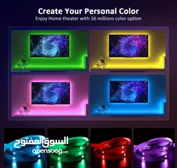  6 Colorful led light for gaming , for rooms etc