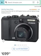  3 كاميرا Canon PowerShot G9