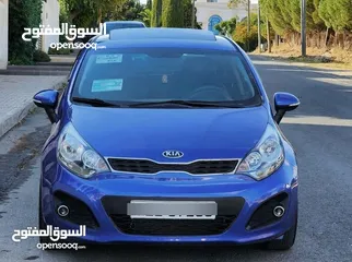  11 KIA RIO 2012 كيا ريو 2012 هاتش باك فل كامل مع فتحه أعلى مواصفات