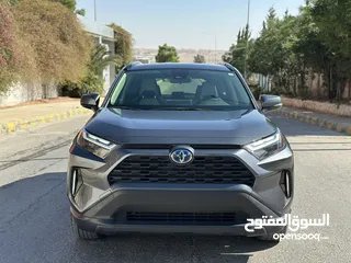  14 تويوتا راف فور (( 2023 )) هايبرد دفع رباعي الشكل الجديد فحص كامل 7 جيد قمة الفخااامة لون مميزز